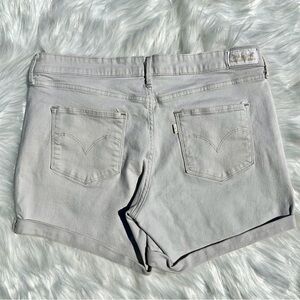 Levi's Mid-Length Jean Shorts‎